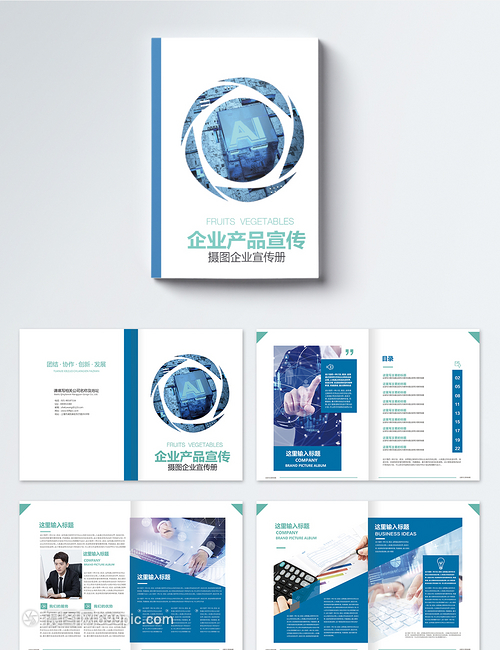 企業(yè)產(chǎn)品宣傳畫冊